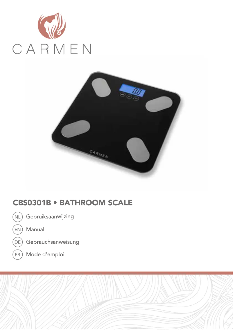 Image de la première page du manuel de l'appareil CBS0301B