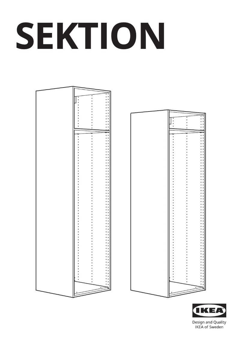 Imagen de la primera página del manual del dispositivo SEKTION 804.997.31