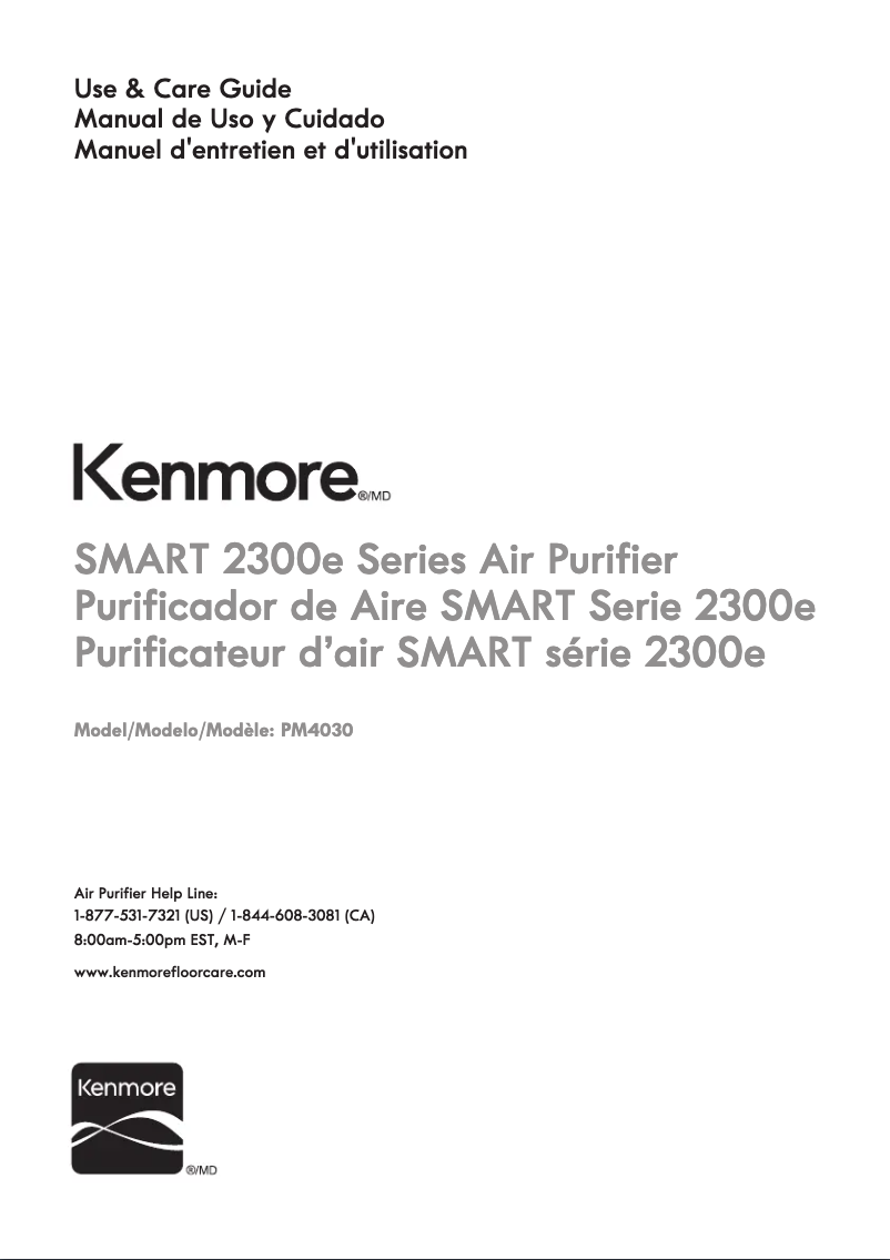 Image de la première page du manuel de l'appareil PM4030