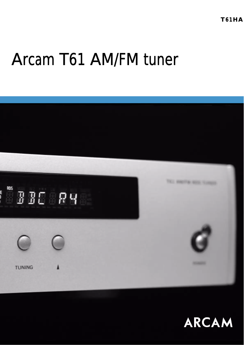 Imagen de la primera página del manual del dispositivo DiVA T61