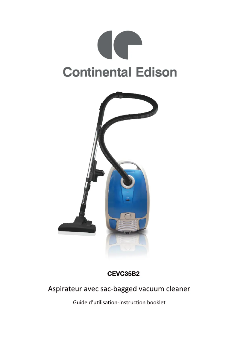 Page 1 de la notice Manuel utilisateur Continental Edison CEVC35B2