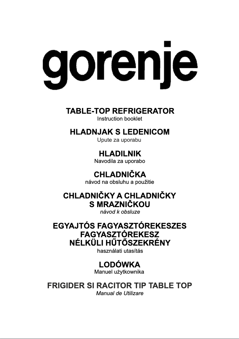 Image de la première page du manuel de l'appareil KRB30914AW