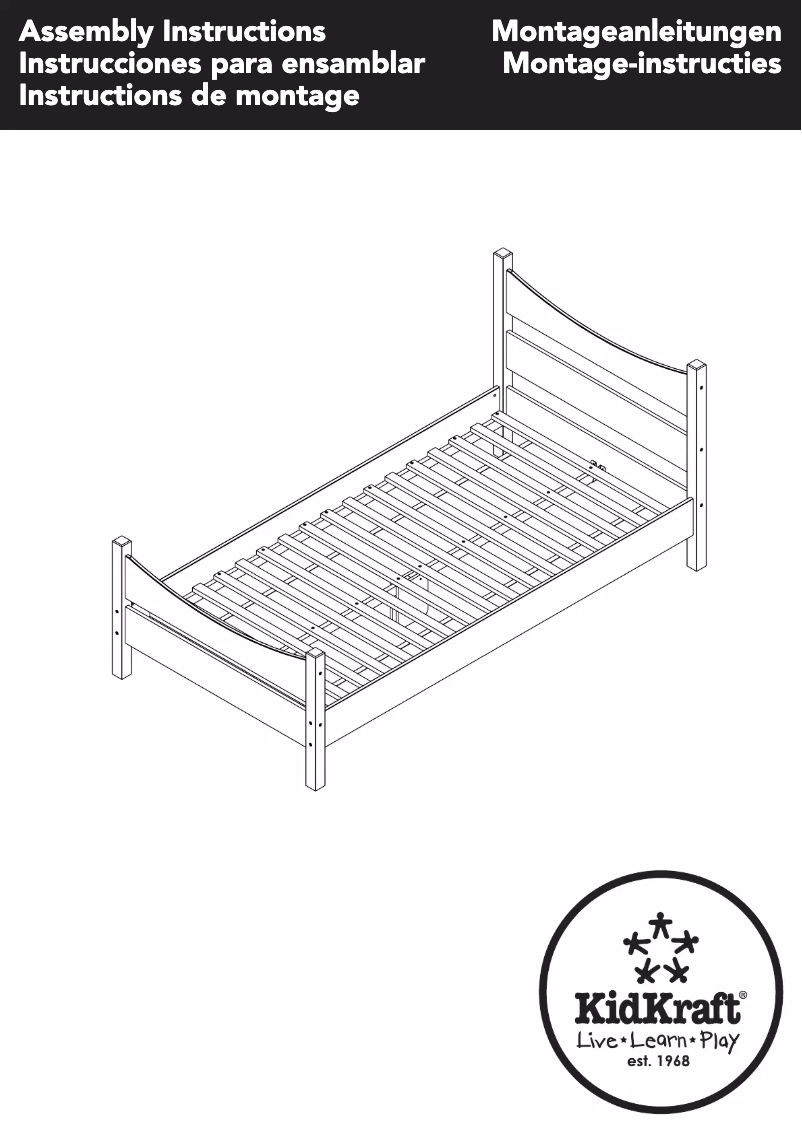Page 1 de la notice Manuel utilisateur KidKraft Addison 76273