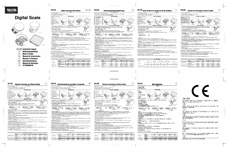Image de la première page du manuel de l'appareil KD-402