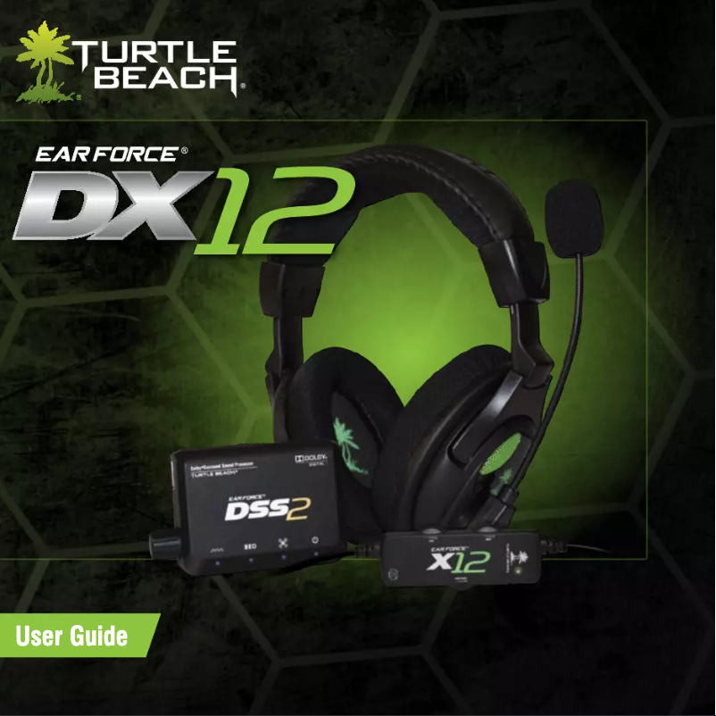 Page n°1 - Manuel utilisateur Turtle Beach Ear Force X12