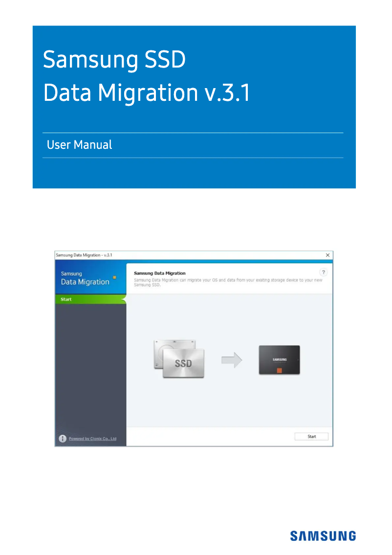 Image de la première page du manuel de l'appareil 860 QVO