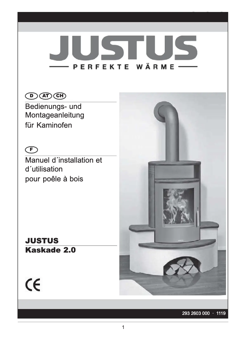 Page n°1 - Manuel utilisateur Justus Kaskade 2.0