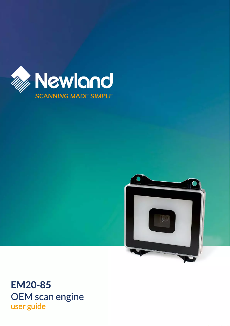 Página 1 del manual Manual de usuario Newland EM20-85