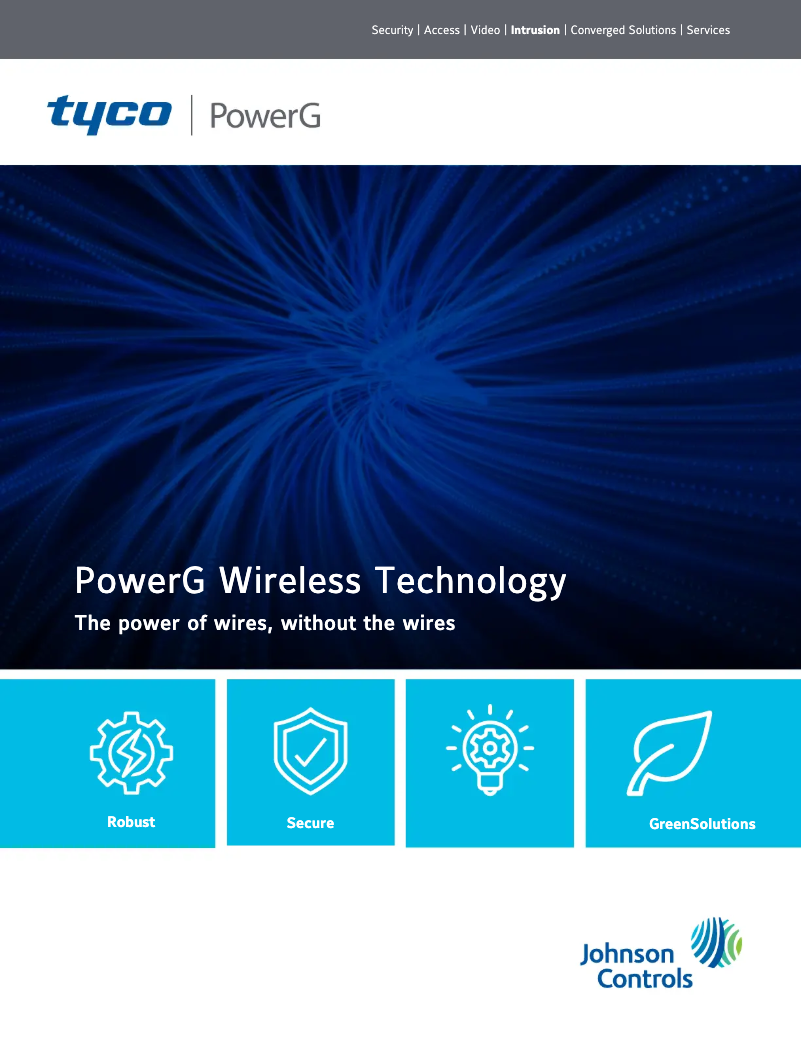 Page 1 de la notice Brochure DSC PG9945