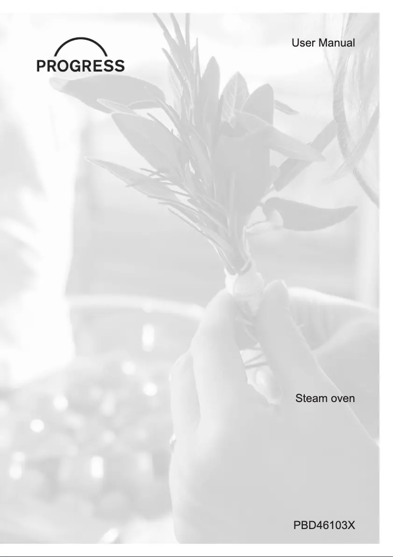 Image de la première page du manuel de l'appareil PBD46103X