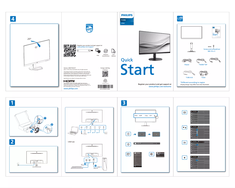 First page image of the manual for S Line 275S9JAL