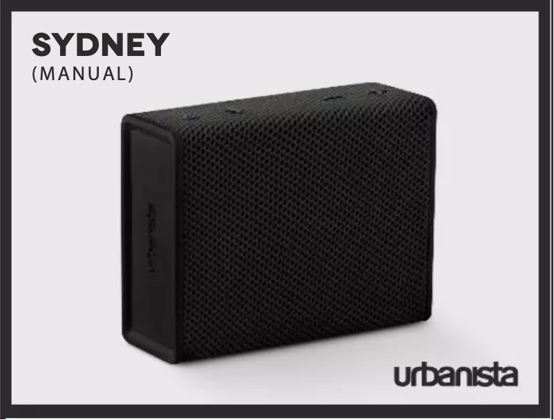 Page 1 de la notice Manuel utilisateur Urbanista Sydney