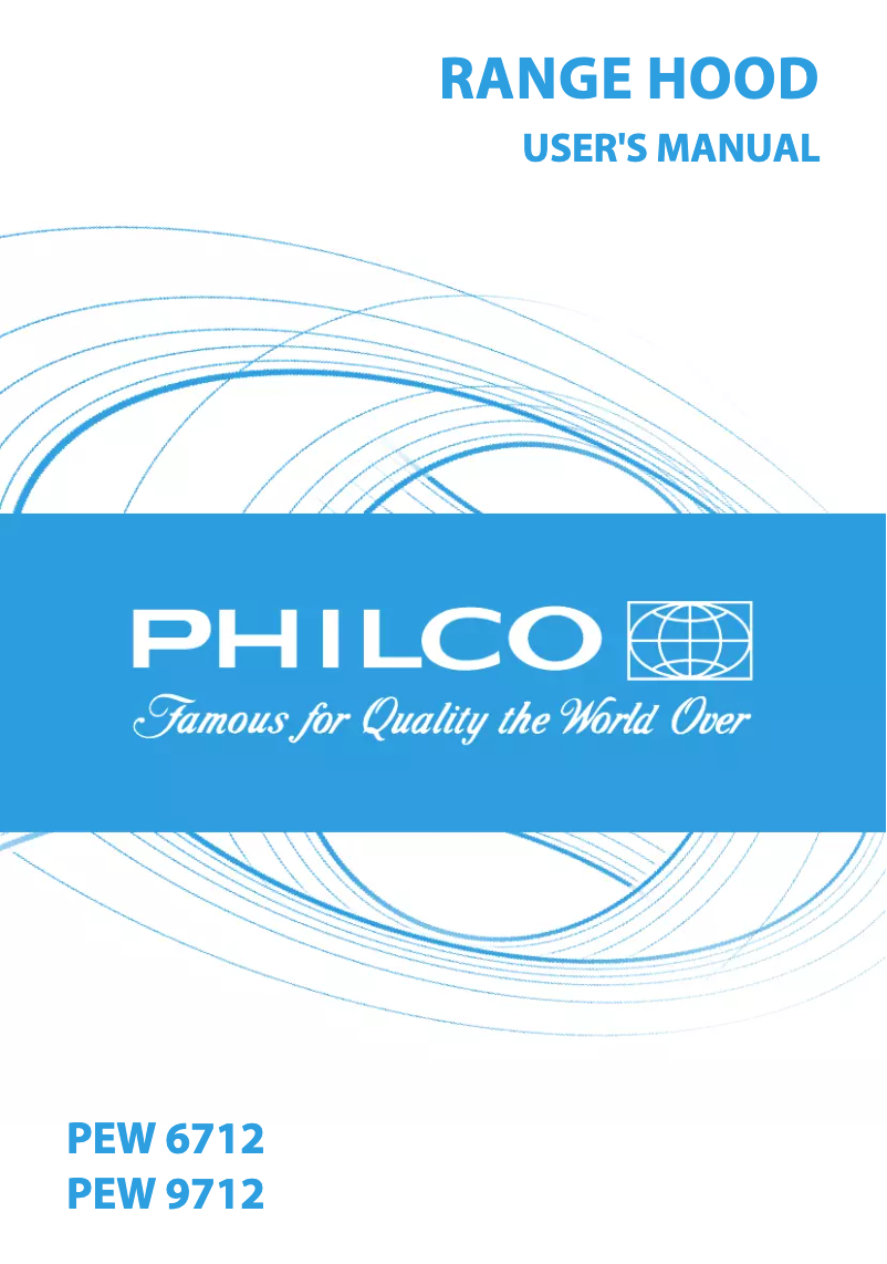 Page 1 de la notice Manuel utilisateur Philco PEW 6712