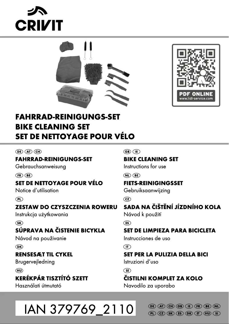 Página 1 del manual Manual de usuario Crivit IAN 379769