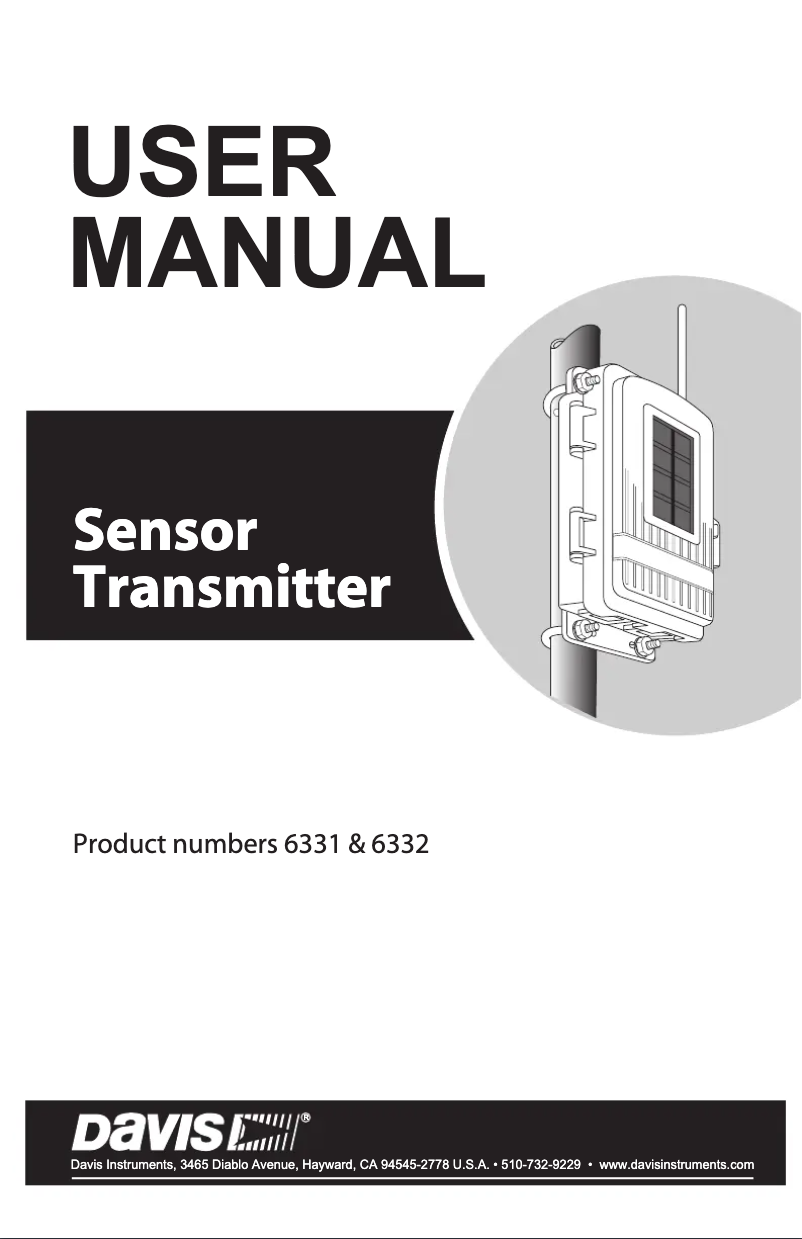 Page 1 de la notice Manuel utilisateur Davis DAV-6332