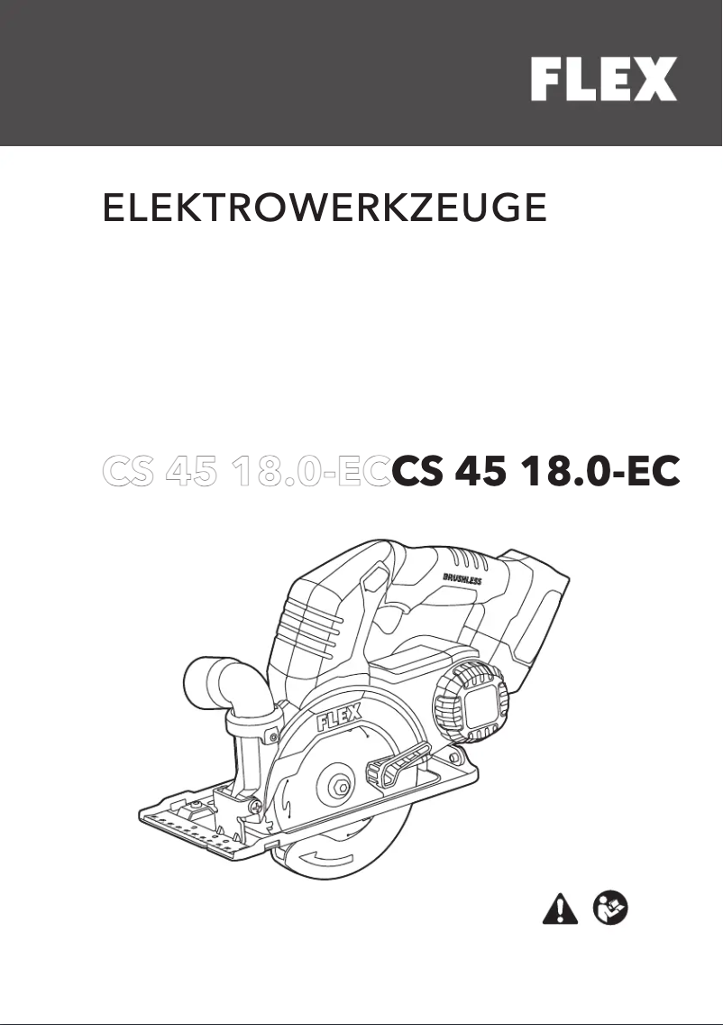 Image de la première page du manuel de l'appareil CS 45 18.0-EC C