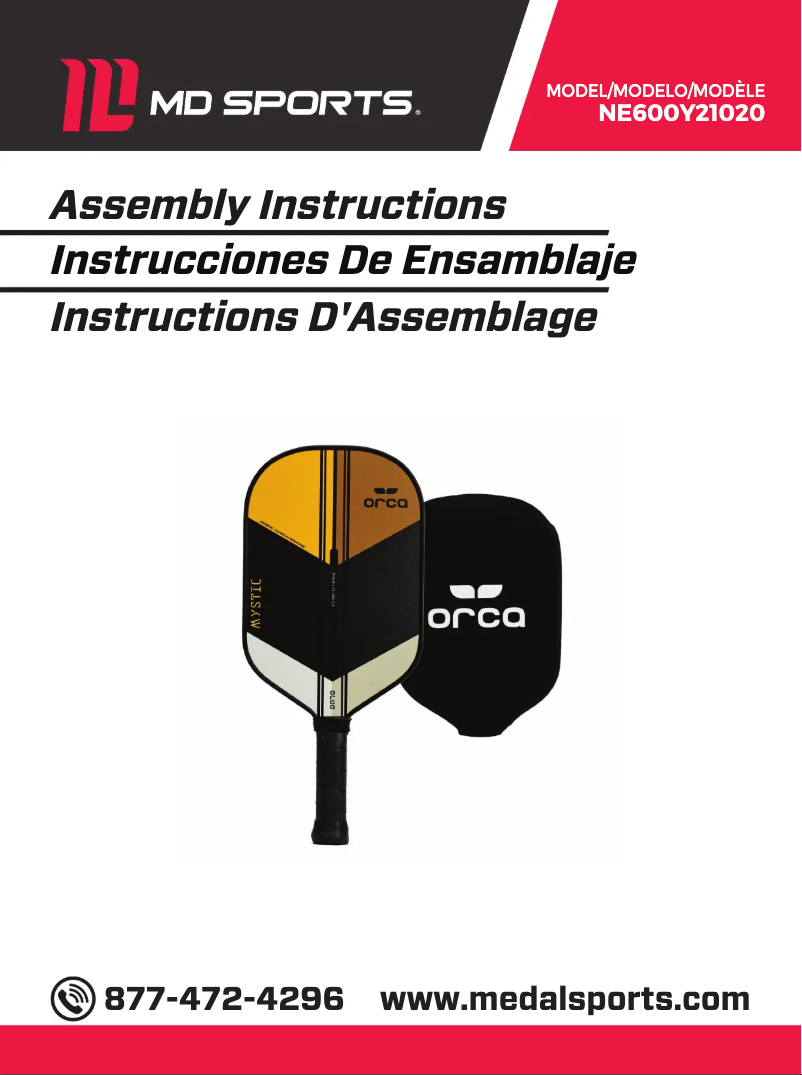 Page n°1 - Manuel utilisateur ORCA Mystic