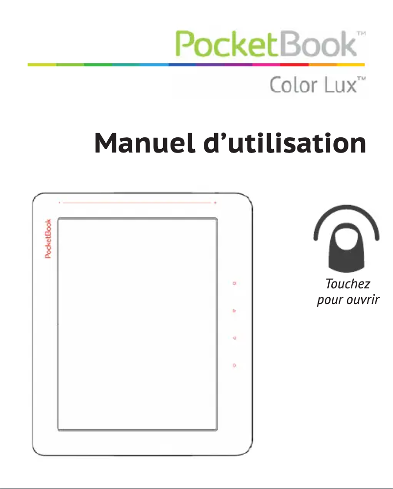 Page n°1 - Manuel utilisateur PocketBook Color Lux