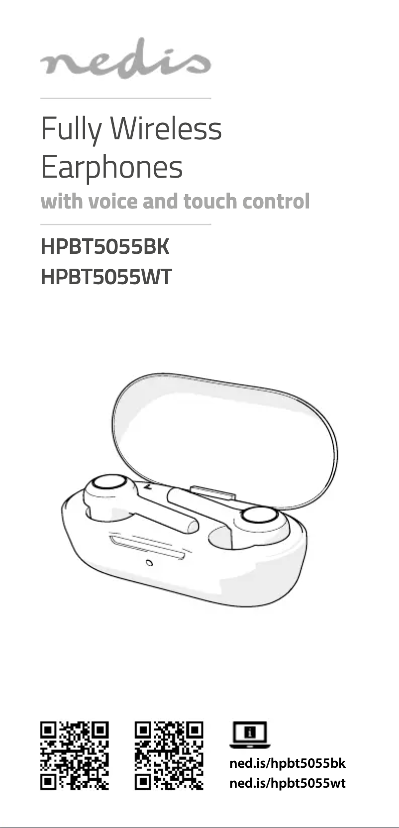 Image de la première page du manuel de l'appareil HPBT5055BK