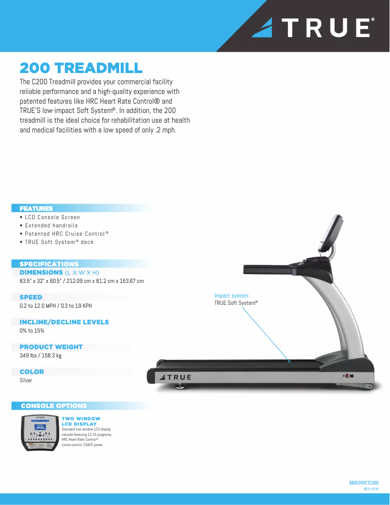 Image de la première page du manuel de l'appareil 200