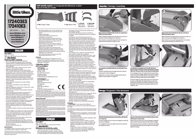 Image de la première page du manuel de l'appareil First Slide