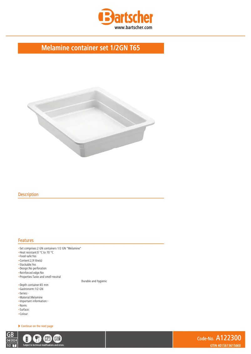 Image de la première page du manuel de l'appareil A122300