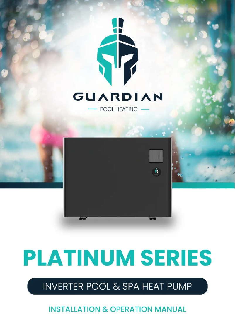 Image de la première page du manuel de l'appareil Platinum GP-25