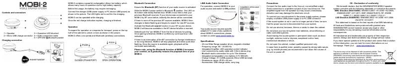 Imagen de la primera página del manual del dispositivo MOBI-2