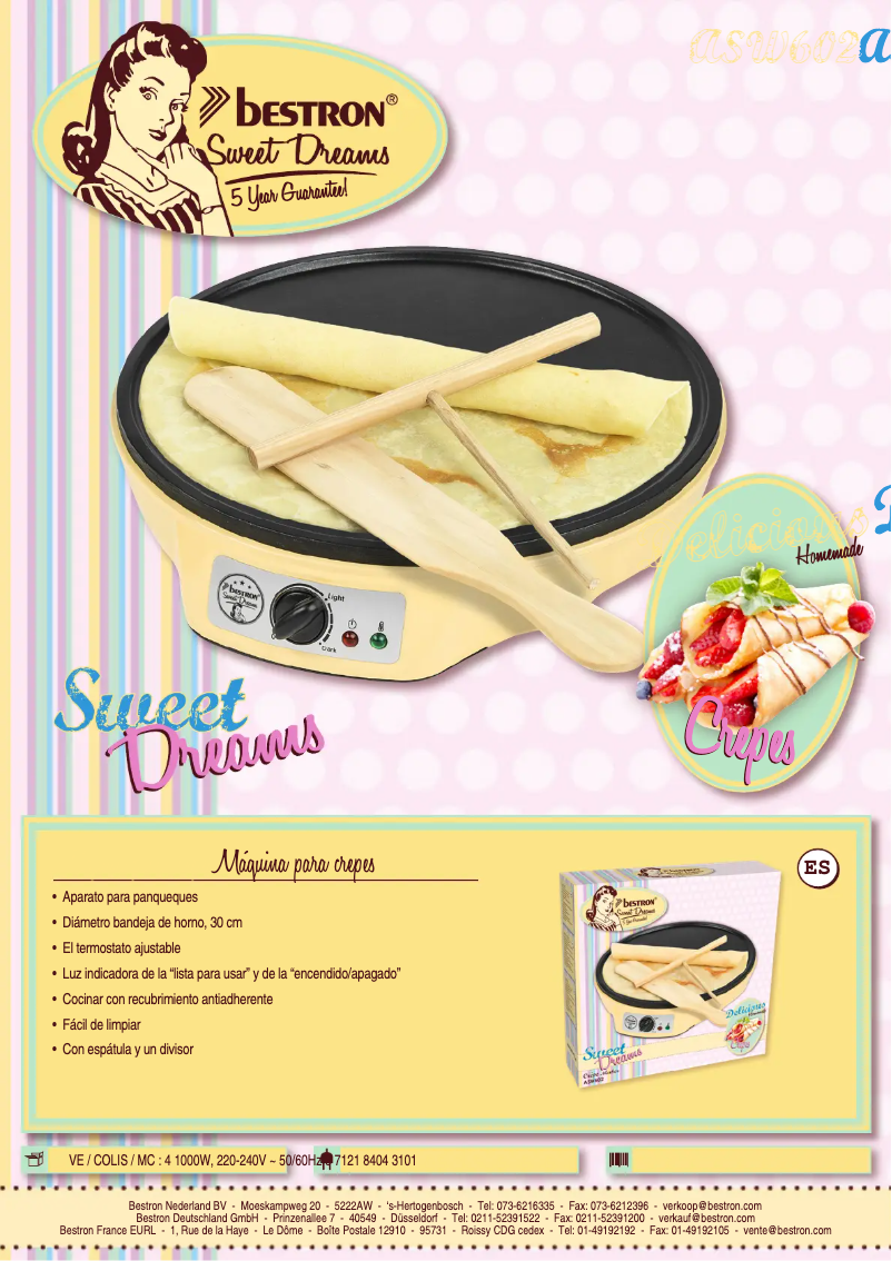 Image de la première page du manuel de l'appareil ASW602