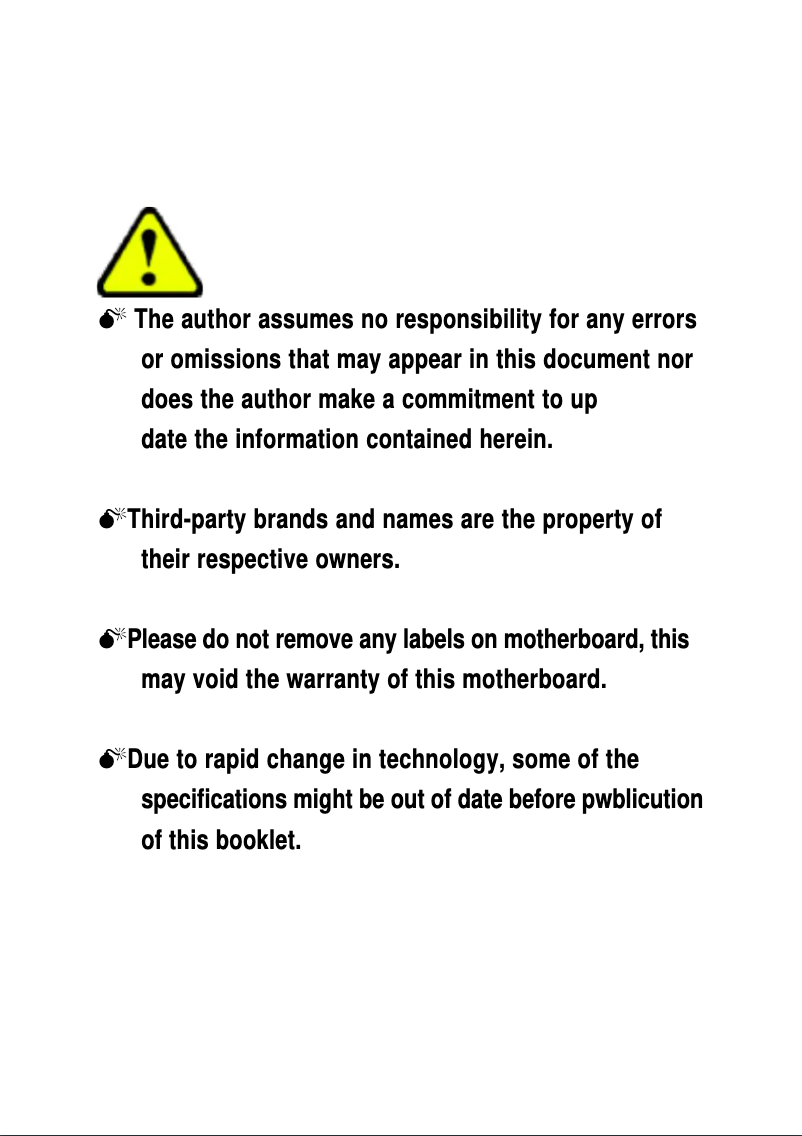 Page 1 de la notice Manuel utilisateur Gigabyte GA-7VTXH