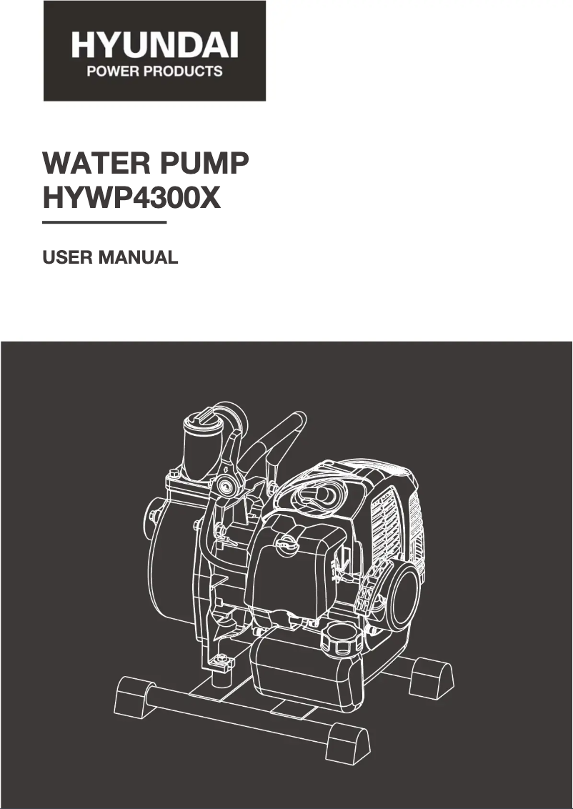 Imagen de la primera página del manual del dispositivo HYWP4300X