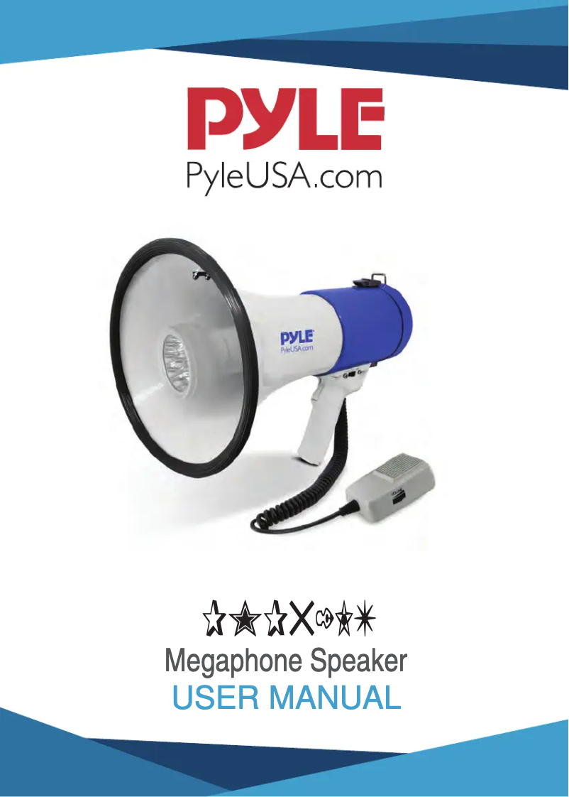 Page n°1 - Manuel utilisateur Pyle PMP51LT