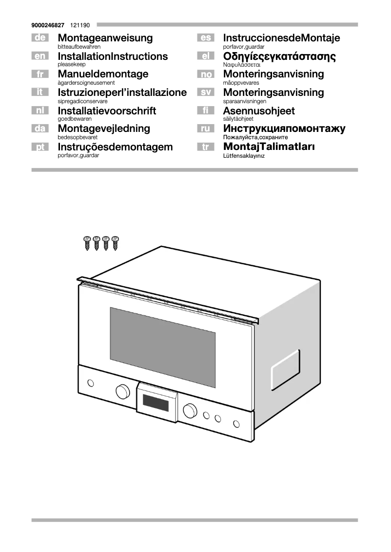 Página 1 del manual Manual de usuario Gaggenau BM22011