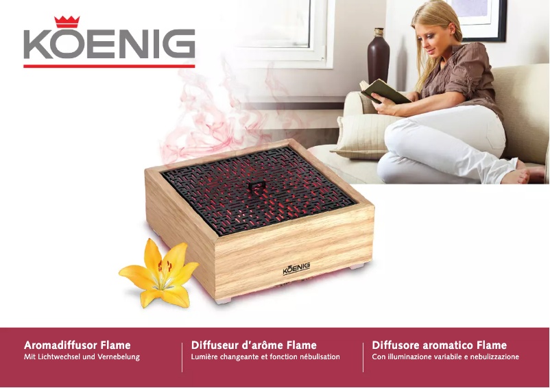 Page n°1 - Manuel utilisateur Koenig Flame B05220
