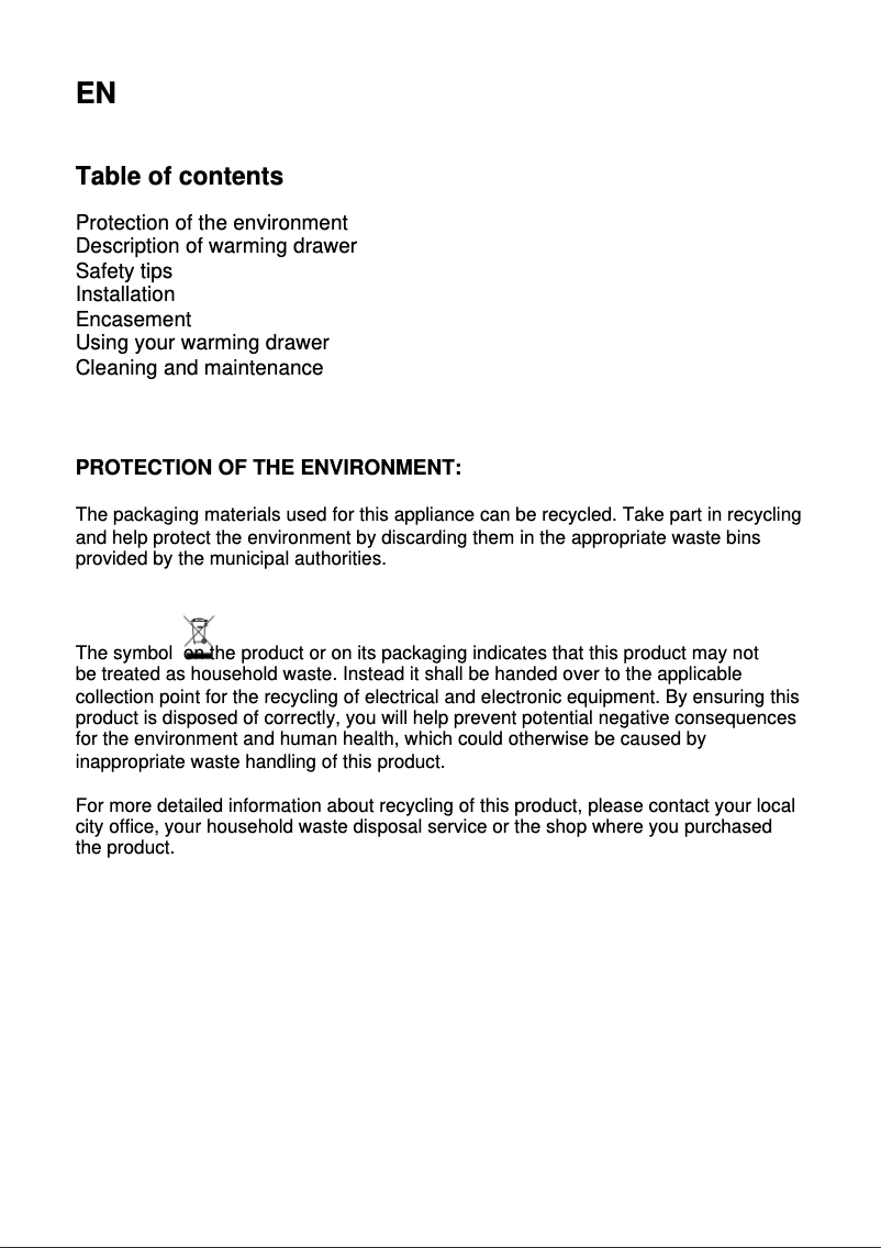 Page 1 de la notice Manuel utilisateur Gorenje UWD1400