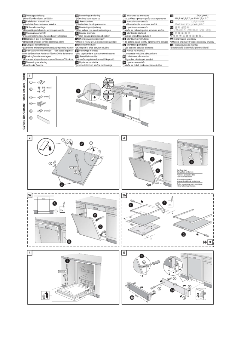 Page 1 de la notice Manuel utilisateur Bosch SZ73115
