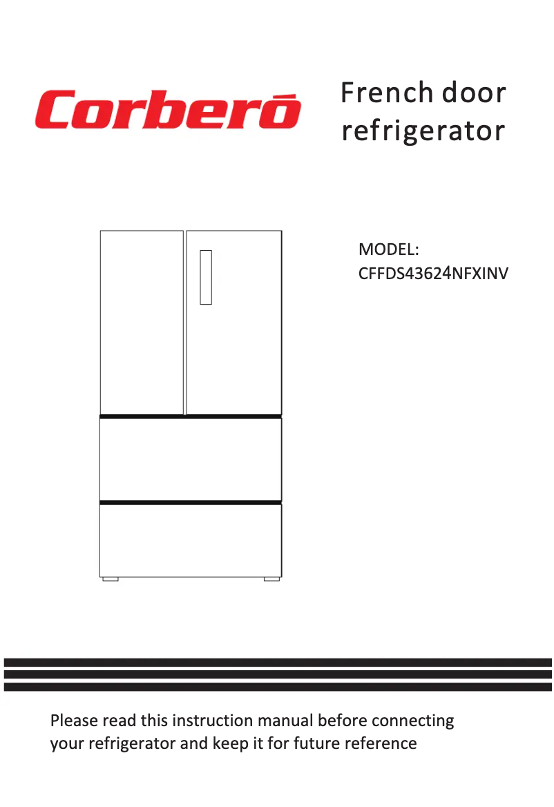 Page 1 de la notice Manuel utilisateur Corbero CFFDS43624NFXINV
