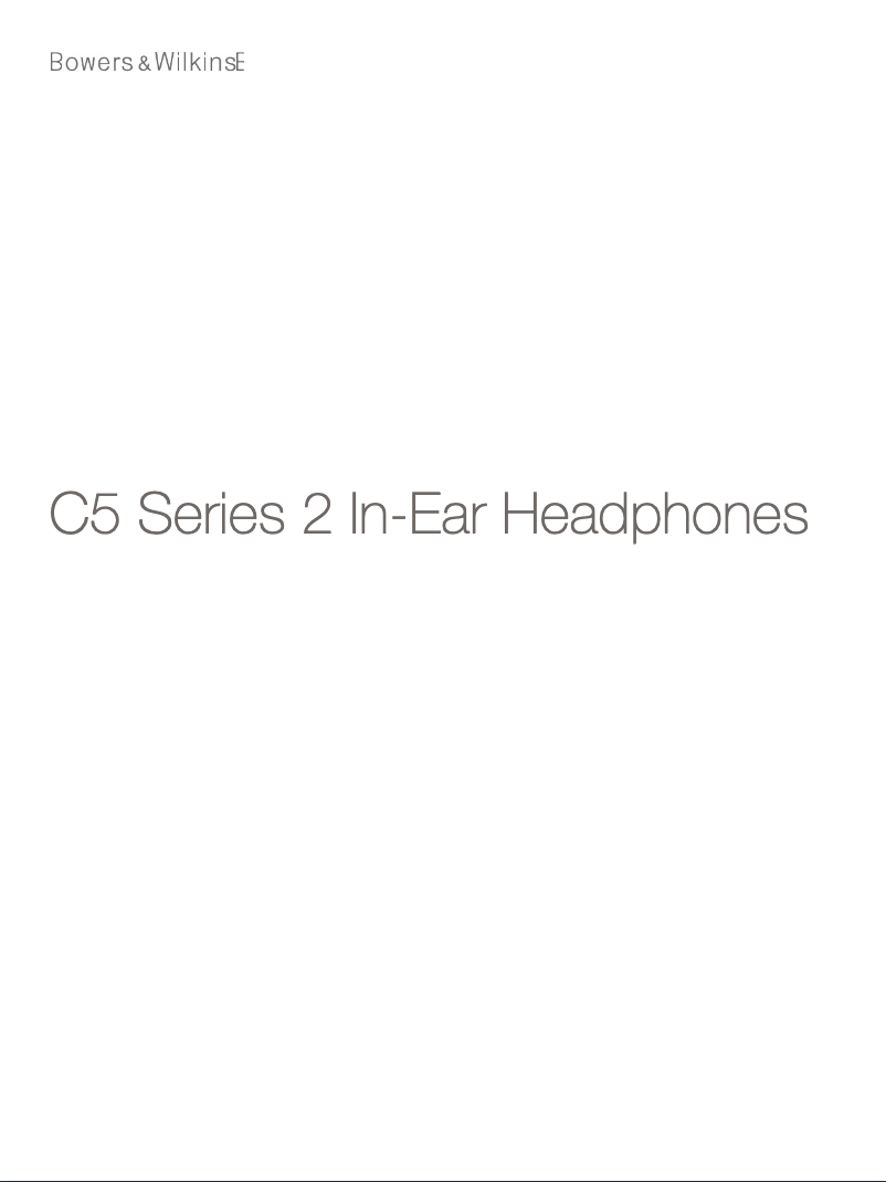 Página 1 del manual Manual de usuario Bowers & Wilkins FP35963