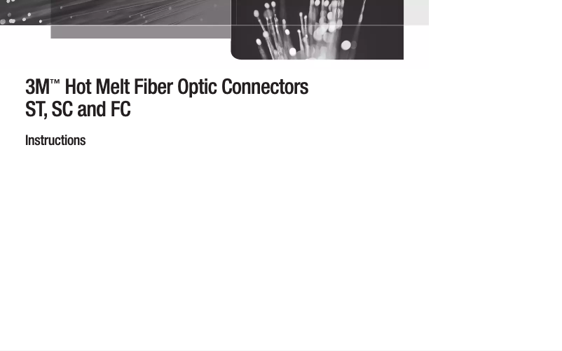 Page 1 de la notice Manuel utilisateur 3M SM 8100-YS