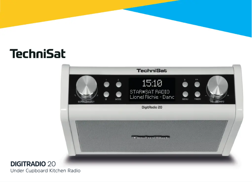 Page n°1 - Manuel utilisateur TechniSat DigitRadio 20 CD