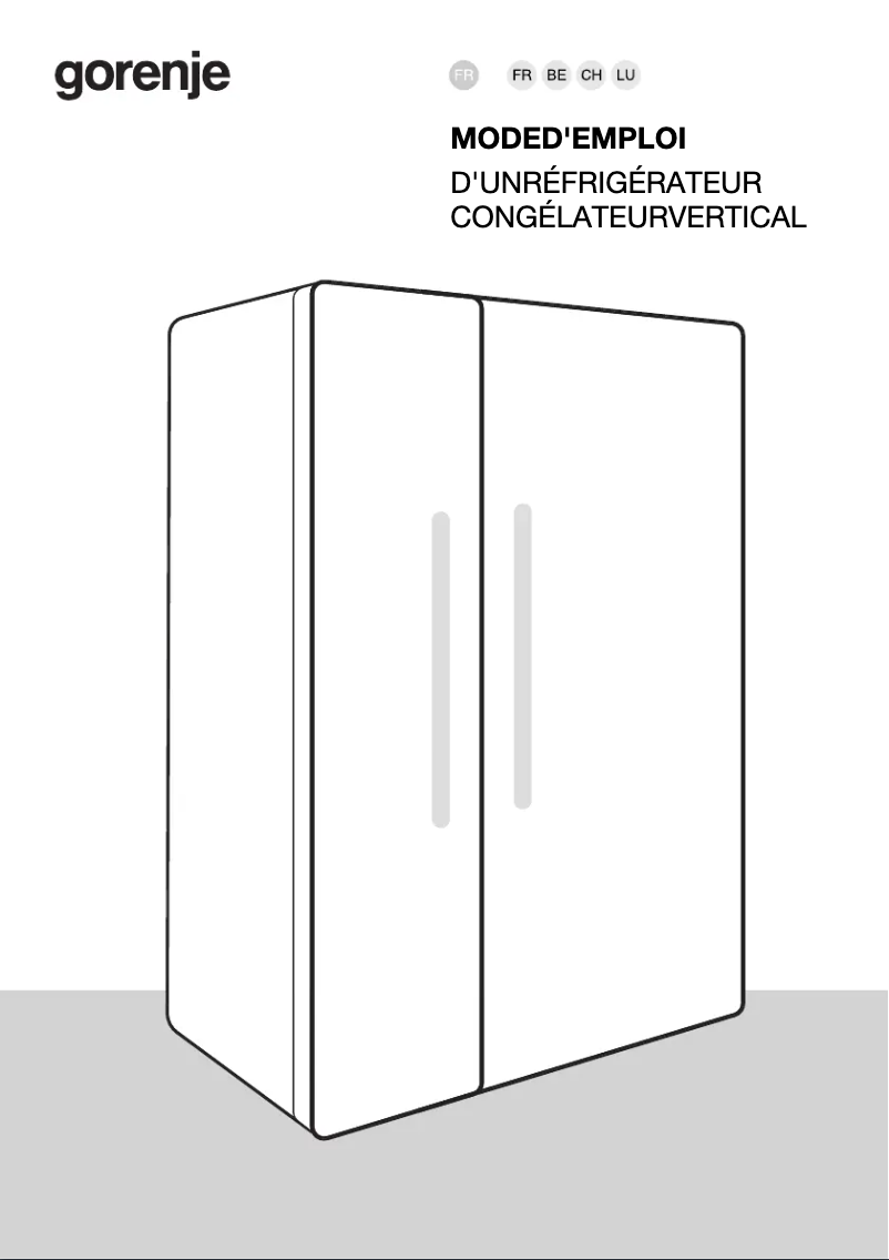 Image de la première page du manuel de l'appareil NRR9185EAXLWD