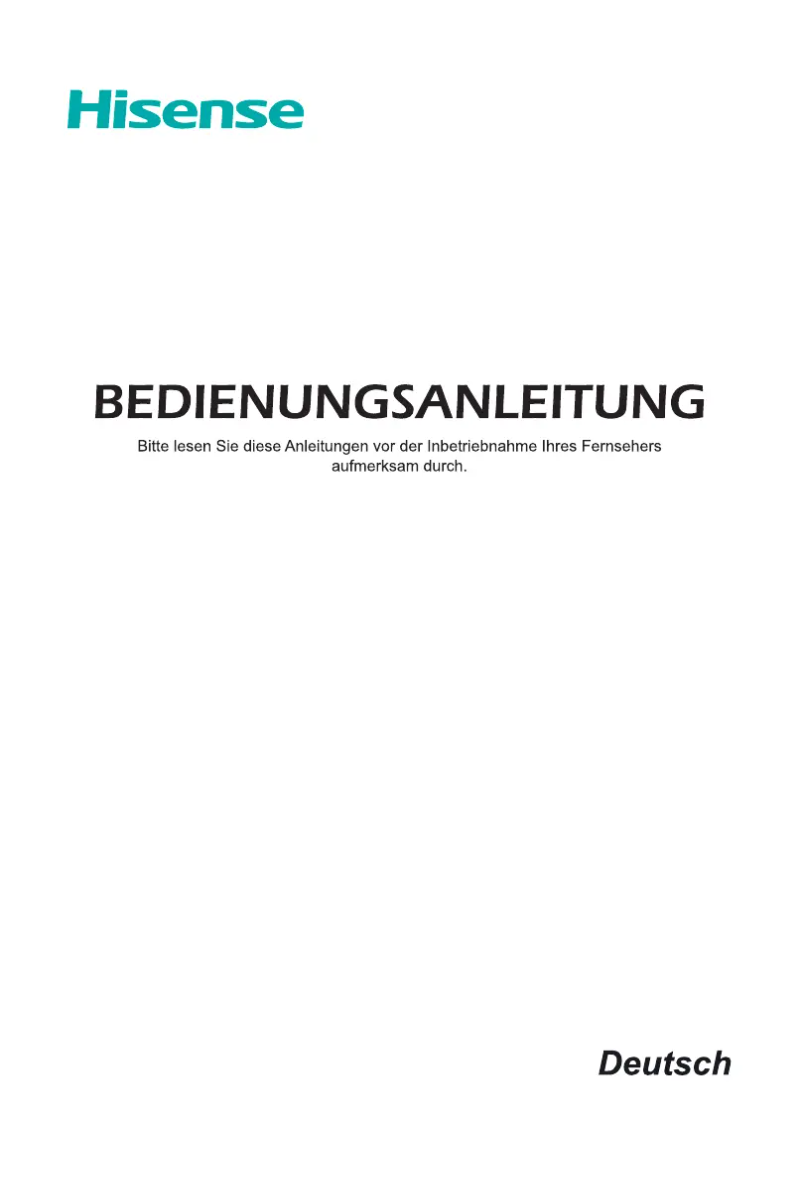 Image de la première page du manuel de l'appareil H65NEC5205