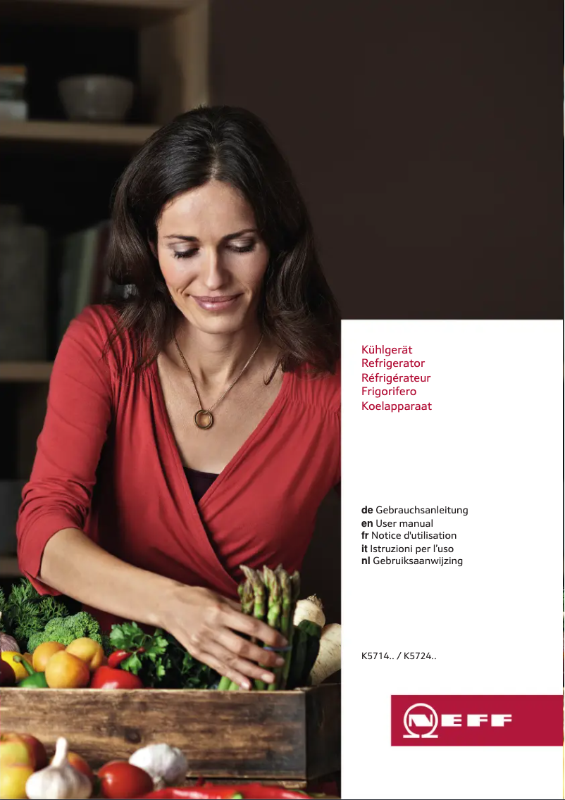 Página 1 del manual Manual de usuario Neff K5714X7