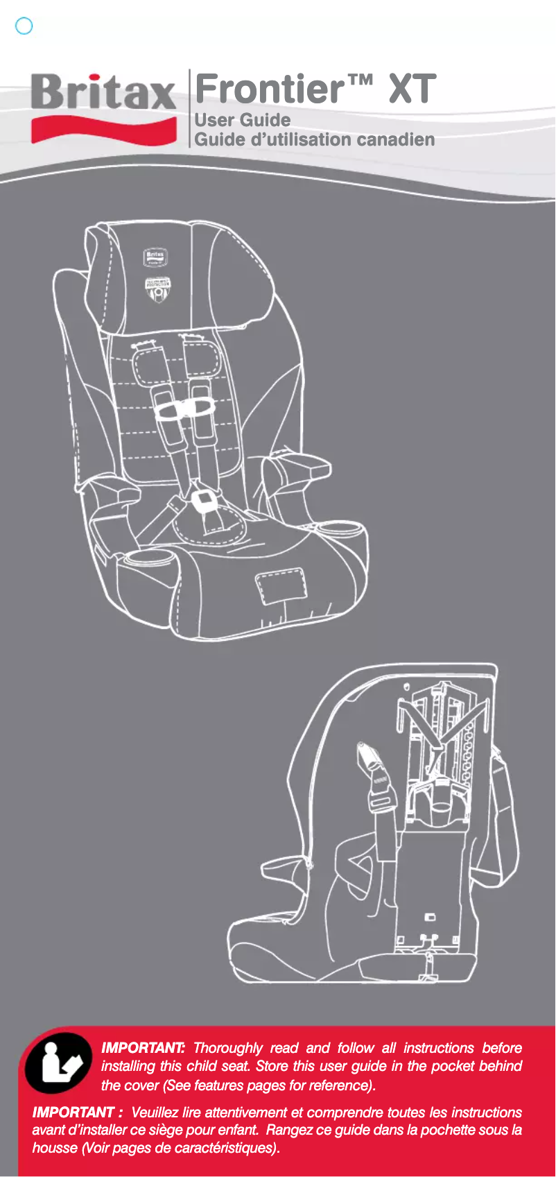 Page n°1 - Manuel utilisateur Britax Frontier XT