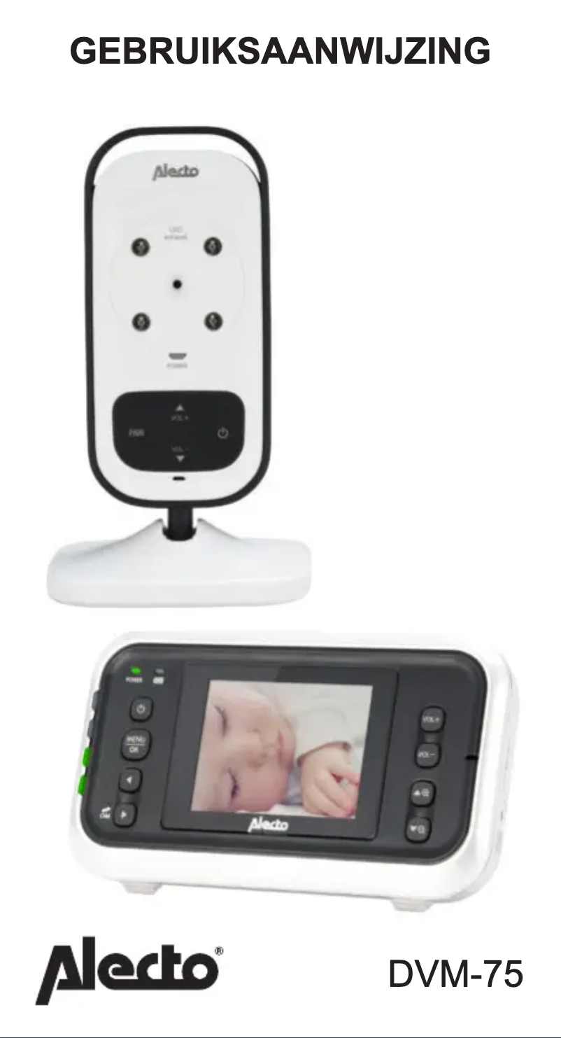 Page 1 de la notice Manuel utilisateur Alecto DVM-75