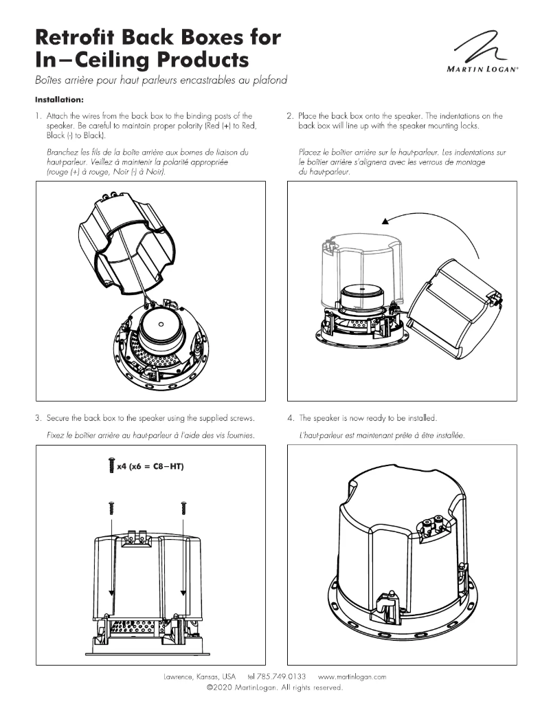 Image de la première page du manuel de l'appareil Motion XTC8-HT