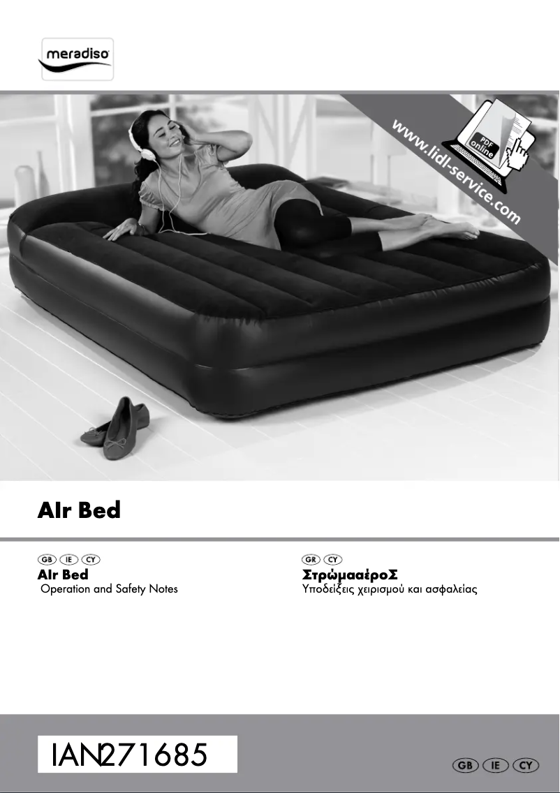 Page 1 de la notice Manuel utilisateur Meradiso IAN 271685