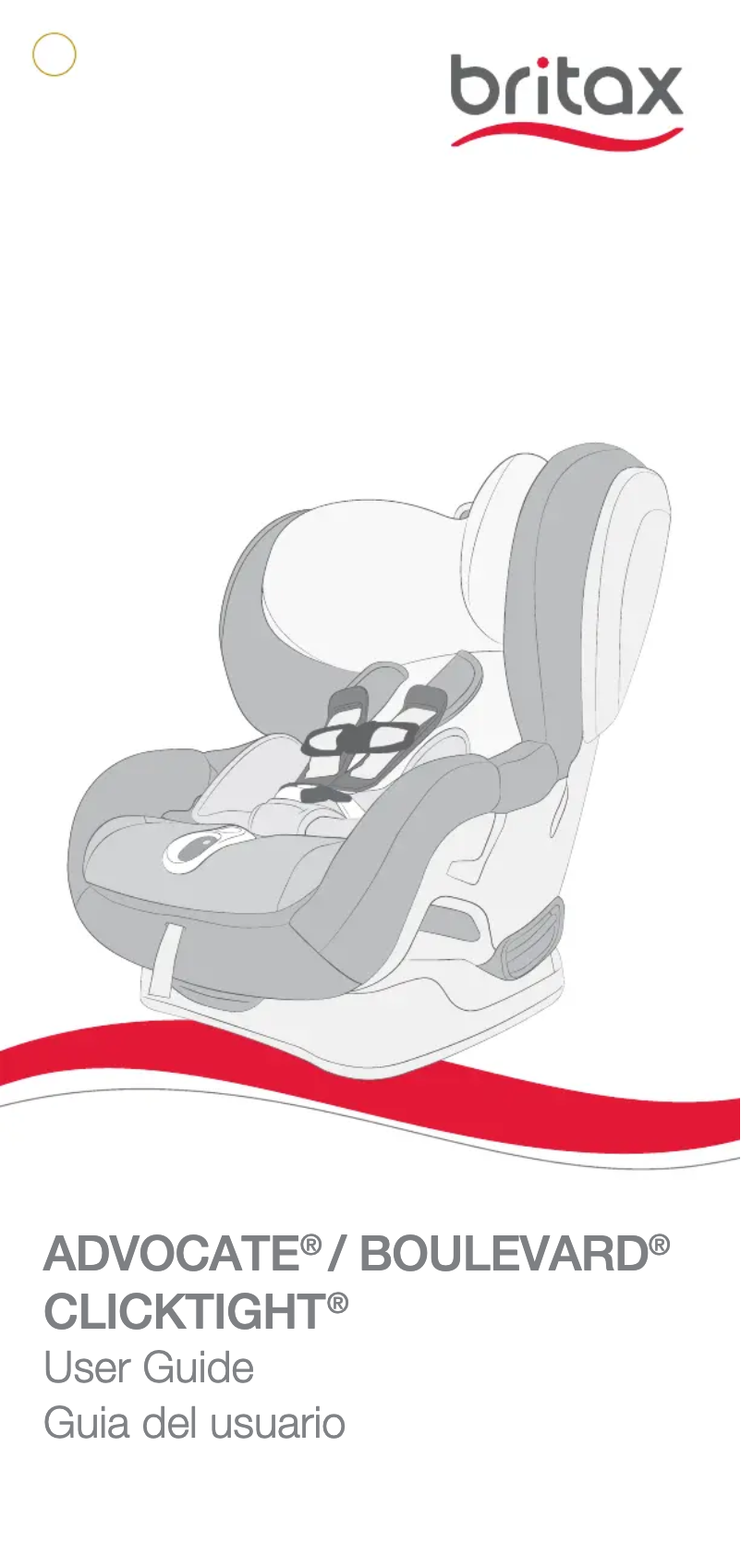 Page n°1 - Manuel utilisateur Britax Advocate ClickTight