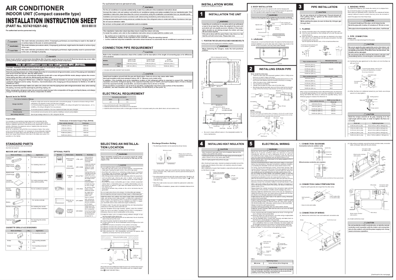 Page 1 de la notice Manuel utilisateur Fujitsu AUYF12LAL
