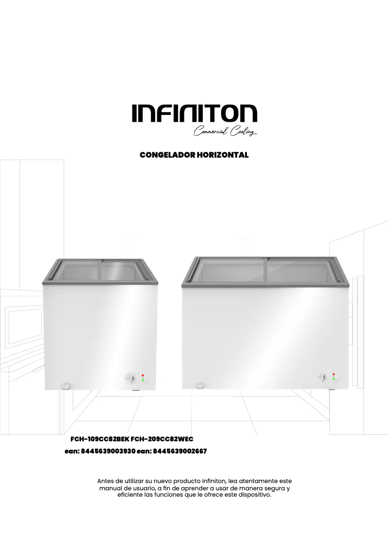 Page n°1 - Manuel utilisateur Infiniton FCH-209CC82WEC